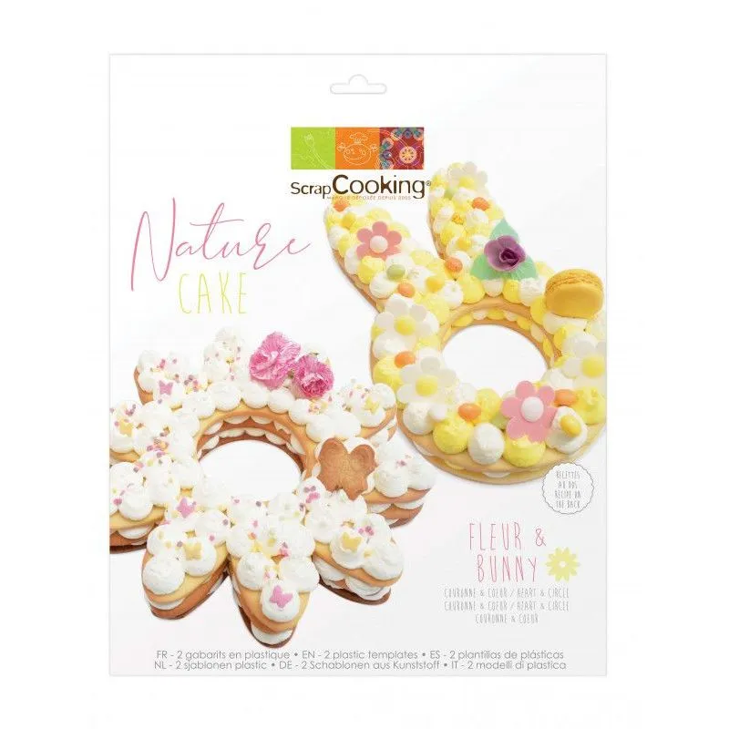 Emporte-pièces fleur et lapin – Pâtisserie printanière