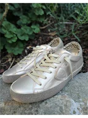 Sneakers métallisées femme Philippe Model